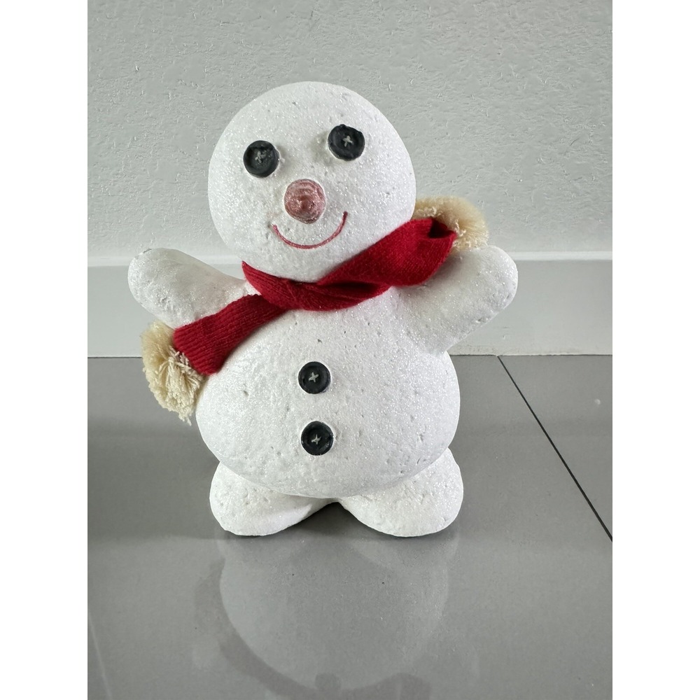 Vtg Dept 56 Snow Angels Collection 8" Angel Snowman